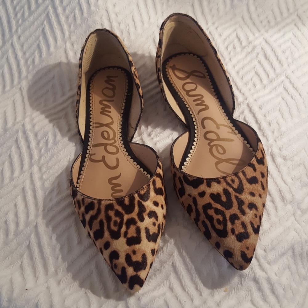 Sam Edelman leopard print flats